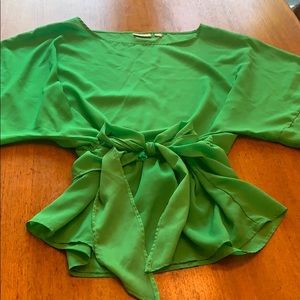 NY&Co. kimono tie shirt